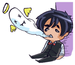 Darko The Cute Dracula sticker #8969702