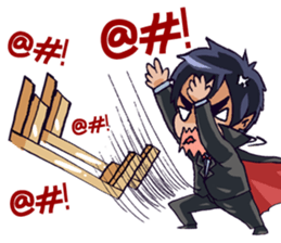 Darko The Cute Dracula sticker #8969704