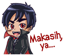 Darko The Cute Dracula sticker #8969706