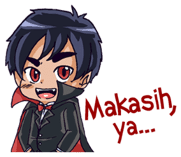 Darko The Cute Dracula sticker #8969706