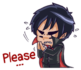 Darko The Cute Dracula sticker #8969707