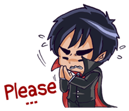 Darko The Cute Dracula sticker #8969707