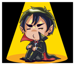 Darko The Cute Dracula sticker #8969709
