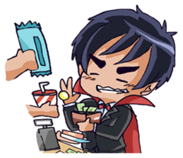 Darko The Cute Dracula sticker #8969711