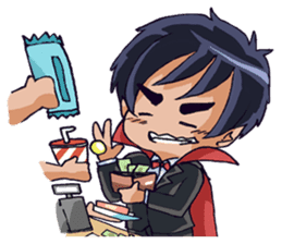 Darko The Cute Dracula sticker #8969711