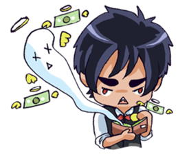 Darko The Cute Dracula sticker #8969712