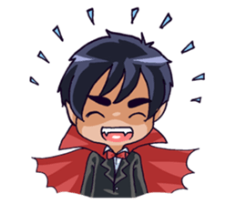 Darko The Cute Dracula sticker #8969713