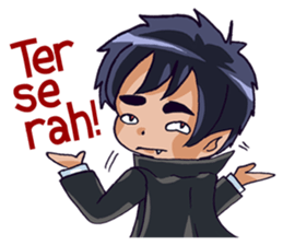 Darko The Cute Dracula sticker #8969717