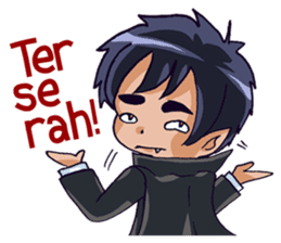 Darko The Cute Dracula sticker #8969717