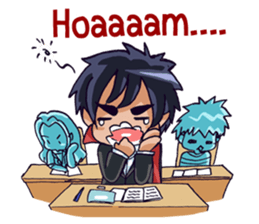 Darko The Cute Dracula sticker #8969722