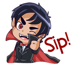 Darko The Cute Dracula sticker #8969723