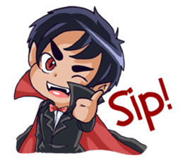 Darko The Cute Dracula sticker #8969723