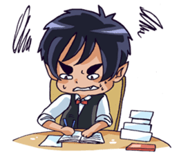 Darko The Cute Dracula sticker #8969724