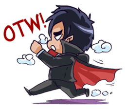 Darko The Cute Dracula sticker #8969725