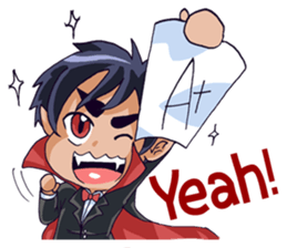 Darko The Cute Dracula sticker #8969726