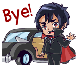 Darko The Cute Dracula sticker #8969727