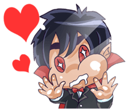 Darko The Cute Dracula sticker #8969734