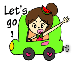 Miss Watermelon (TH) sticker #8969898