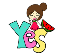 Miss Watermelon (TH) sticker #8969908