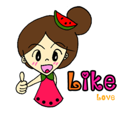 Miss Watermelon (TH) sticker #8969913