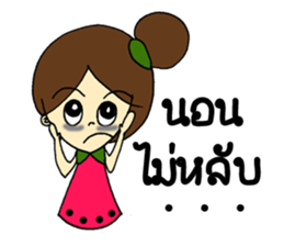 Miss Watermelon (TH) sticker #8969925