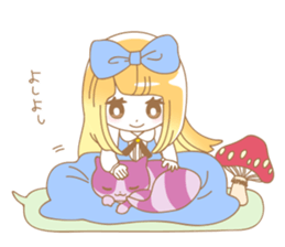 The balloon of Alice - rev.ed. sticker #8970190