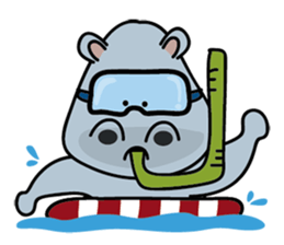Hip Hippo sticker #8970595