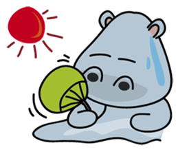 Hip Hippo sticker #8970613
