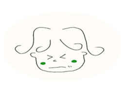 why face Sticker sticker #8970617