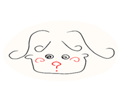 why face Sticker sticker #8970620