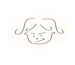 why face Sticker sticker #8970628