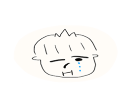 why face Sticker sticker #8970631