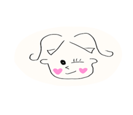 why face Sticker sticker #8970633