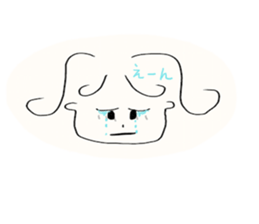 why face Sticker sticker #8970637