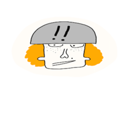 why face Sticker sticker #8970640