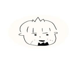 why face Sticker sticker #8970644