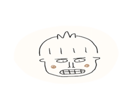 why face Sticker sticker #8970645