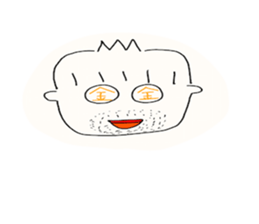 why face Sticker sticker #8970646