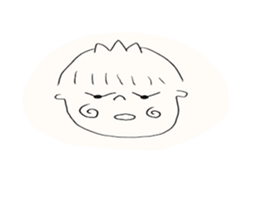 why face Sticker sticker #8970647