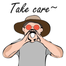 Uncle Oh speaks English sticker #8970865