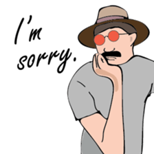 Uncle Oh speaks English sticker #8970867