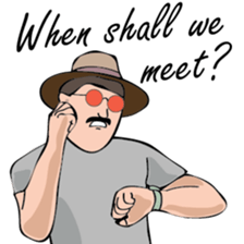 Uncle Oh speaks English sticker #8970882