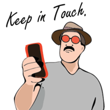 Uncle Oh speaks English sticker #8970895