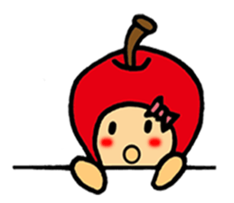Watermelon guy & Apple Lady-Dating sticker #8971004