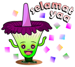 BungaBang the Corpse Flower sticker #8971182