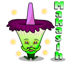 BungaBang the Corpse Flower sticker #8971183