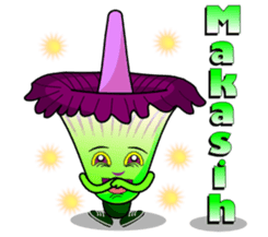 BungaBang the Corpse Flower sticker #8971183