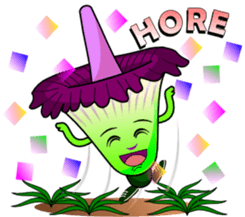 BungaBang the Corpse Flower sticker #8971186
