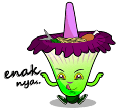 BungaBang the Corpse Flower sticker #8971205