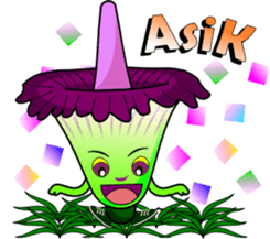 BungaBang the Corpse Flower sticker #8971206